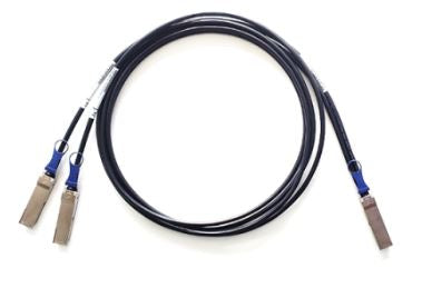 Axiom QSFP-2QSFP50G-CU2M-AX InfiniBand/fibre optic cable 78.7" (2 m) QSFP28 2x QSFP28 DAC Black