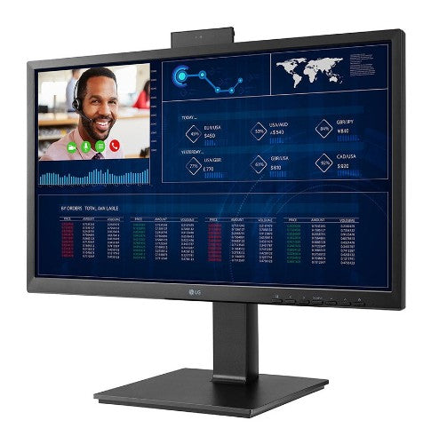 LG 24CQ651N-6P All-in-One PC/workstation Intel® Pentium® N6005 24" 1920 x 1080 pixels 8 GB DDR4-SDRAM 16 GB eMMC Wi-Fi 6 (802.11ax) Black