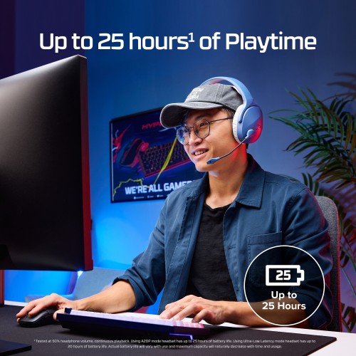HyperX Cloud Jet - Wireless Gaming Headset (Black)