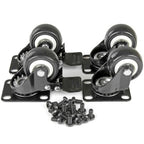 StarTech.com 2POSTRACK42 rack cabinet 42U Freestanding rack Black