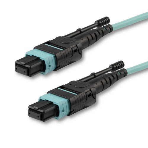 StarTech.com MPO12PL10M InfiniBand/fibre optic cable 393.7" (10 m) MPO/MTP Aqua color