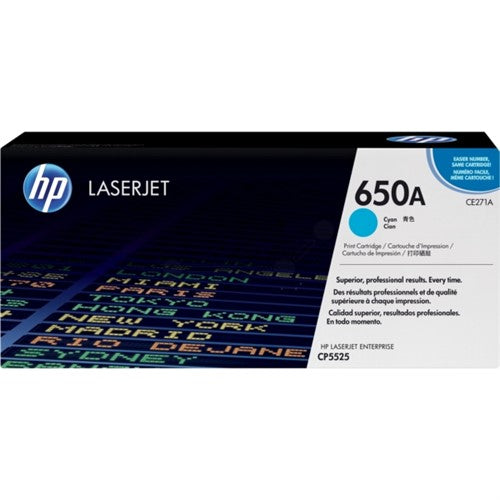 CE271A (650A) Toner cyan, 15K pages