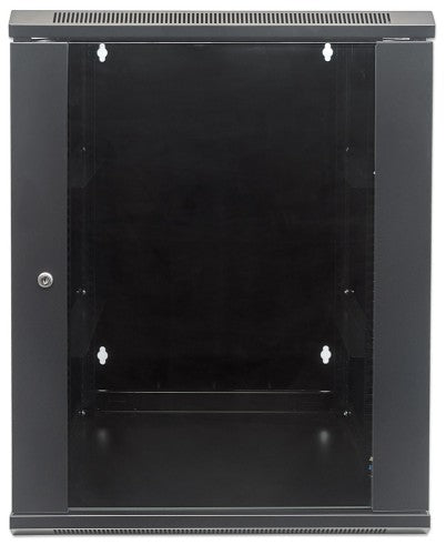 Intellinet 712019 rack cabinet 15U Wall mounted rack Black