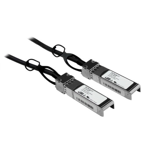 StarTech.com SFPCMM5M InfiniBand/fibre optic cable 196.9" (5 m) SFP+ Black - Buy IT Solutions