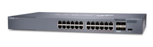 Juniper EX4000-24P network switch Managed L2/L3 Gigabit Ethernet (10/100/1000) Power over Ethernet (PoE) 1U Gray