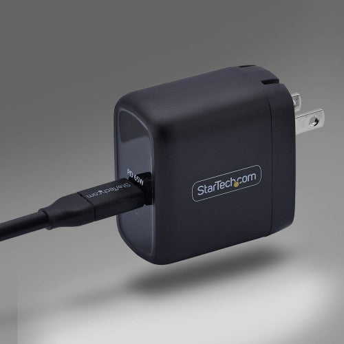 StarTech.com 1065NB-WALL-CHARGER mobile device charger Universal Black AC Fast charging Indoor