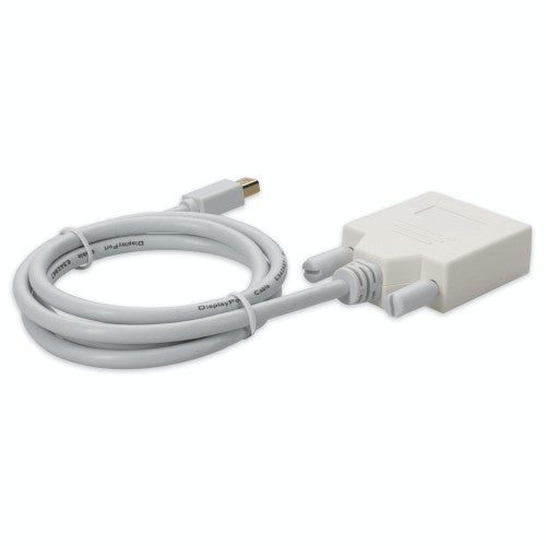 AddOn Networks MINIDP2DVIDSL3FW video cable adapter 35.8" (0.91 m) Mini DisplayPort DVI-D White