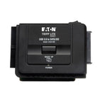 Tripp Lite U338-000 cable gender changer USB 3.0 MICRO-B 22 PIN SATA + POWER Black