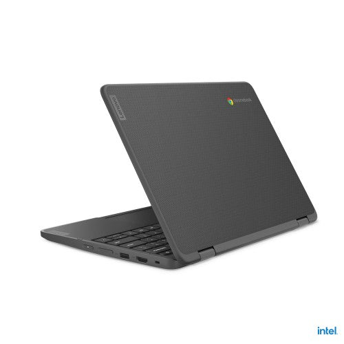 Lenovo 500e Yoga Chromebook Gen 4 Intel® N N100 12.2" Touchscreen WUXGA 4 GB LPDDR5-SDRAM 32 GB eMMC Wi-Fi 6E (802.11ax) ChromeOS US English Gray
