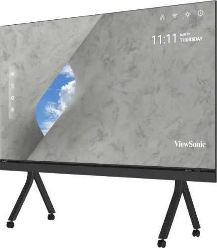 Viewsonic LDP136-071C signage display 136" LED Wi-Fi 600 cd/m² 4K Ultra HD Black Built-in processor Android 9