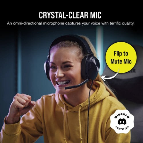 Corsair HS55 SURROUND V2 Headset Wired Head-band Gaming USB Type-A Carbon