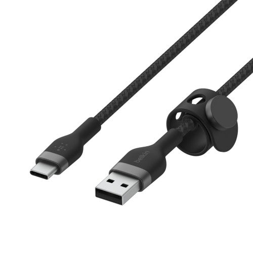 Belkin BOOST CHARGE PRO Flex USB cable 39.4" (1 m) USB 3.2 Gen 1 (3.1 Gen 1) USB C USB A Black