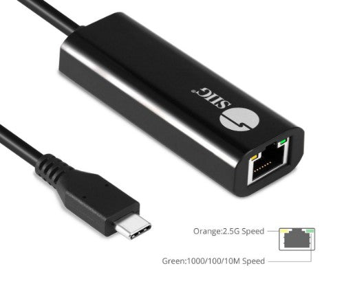 Siig JU-NE0A11-S1 network card Ethernet 2500 Mbit/s