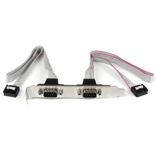 StarTech.com 2 IDC - 2 DB-9, F/M 2 x DB-9 2 x IDC Silver, White