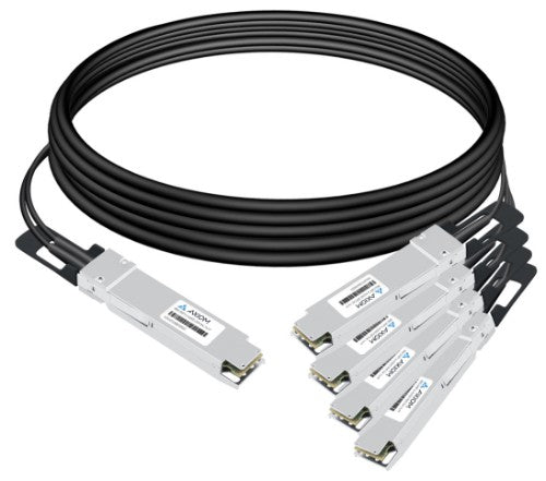 Axiom 980-9I820-00W003-AX InfiniBand/fibre optic cable 118.1" (3 m) QSFP-DD 4x QSFP56 DAC Black