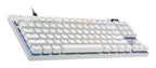 Logitech G PRO X TKL Rapid keyboard Gaming USB QWERTY English White