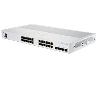 Cisco CBS250-24T-4X Managed L2/L3 Gigabit Ethernet (10/100/1000) Silver