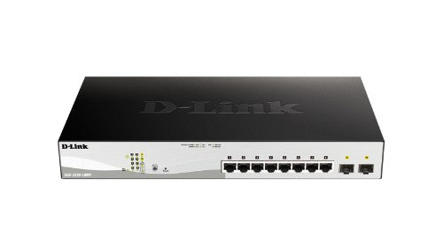 D-Link DGS-1210-10MP network switch Managed L2/L3 Gigabit Ethernet (10/100/1000) Power over Ethernet (PoE) Black