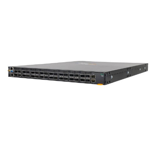 HPE Aruba Networking CX 9300S 32p QSFP28 100G 8p QSFP‑DD 400G Back‑to‑Front 6xFan 2xAC Bundle Managed L3 1U
