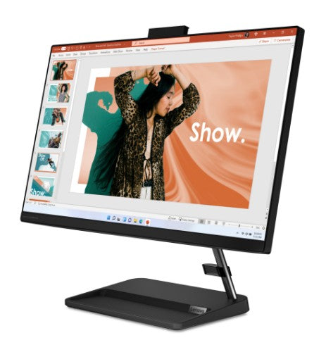 Lenovo IdeaCentre 3 Intel® Core™ i5 i5-13420H 23.8" 1920 x 1080 pixels Touchscreen All-in-One PC 8 GB DDR4-SDRAM 256 GB SSD Windows 11 Home Wi-Fi 6 (802.11ax) Black