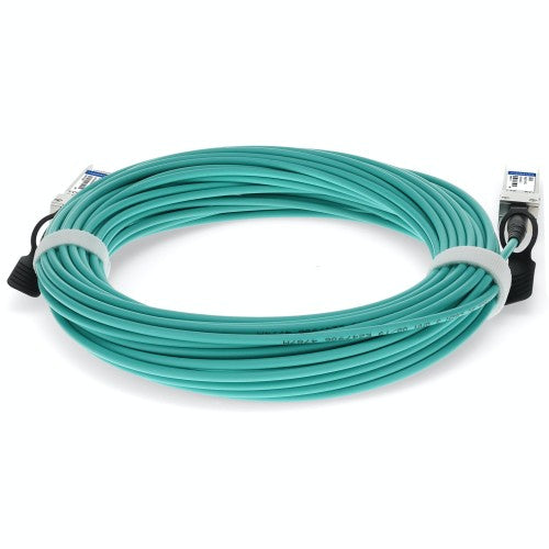 AddOn Networks 10531-AO InfiniBand/fibre optic cable 787.4" (20 m) SFP28 AOC Aqua color