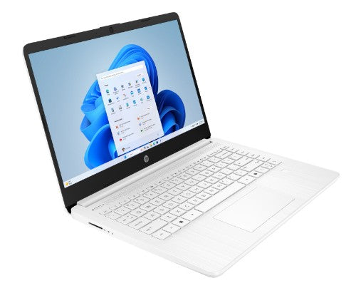 HP Laptop 14-dq3220nr Intel® Celeron® N4500 14" HD 4 GB DDR4-SDRAM White