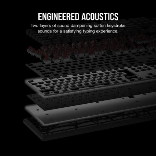 Corsair K70 keyboard Gaming USB Black