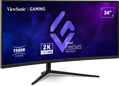 Viewsonic VX3418C-2K computer monitor 34" 3440 x 1440 pixels UltraWide Quad HD Black