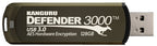 iStorage Kanguru Defender 3000 USB flash drive 16 GB USB Type-A 3.2 Gen 1 (3.1 Gen 1) Brown