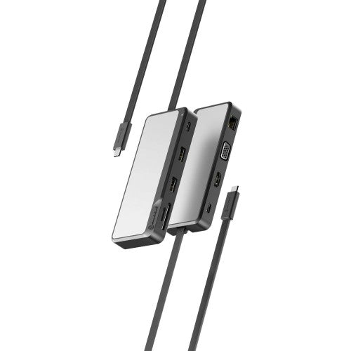 ALOGIC Fusion Pro TOUR Wired USB 3.2 Gen 1 (3.1 Gen 1) Type-C Gray