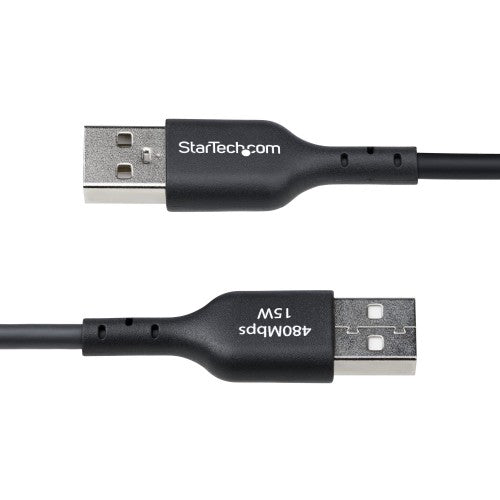 StarTech.com USB2AC6FBKE USB cable USB 2.0 70.9" (1.8 m) USB A USB C Black