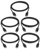Eaton P580-006-5PK DisplayPort cable 70.9" (1.8 m) Black