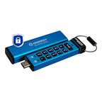 Kingston Technology IronKey 128GB USB-C Keypad 200C, FIPS 140-3 Lvl 3 AES-256