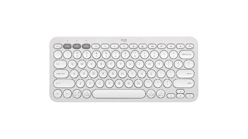 Logitech Pebble Keys 2 K380s keyboard Universal Bluetooth QWERTY English White
