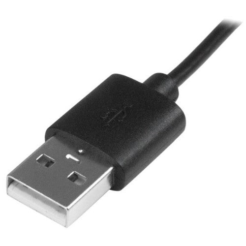StarTech.com USBAUBL1M USB cable USB 2.0 39.4" (1 m) USB A Micro-USB B Black