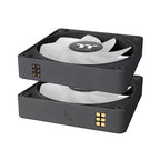 Thermaltake CL-F193-PL14SW-A computer cooling system Computer case Fan 5.51" (14 cm) Black 3 pc(s)