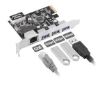 Siig LB-US0614-S1 interface cards/adapter Internal RJ-45, USB 3.2 Gen 1 (3.1 Gen 1)