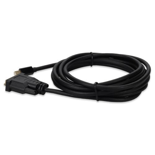 AddOn Networks MINIDP2DVI10F video cable adapter 122" (3.1 m) Mini DisplayPort DVI-D Black