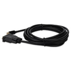 AddOn Networks MINIDP2DVI10F video cable adapter 122" (3.1 m) Mini DisplayPort DVI-D Black