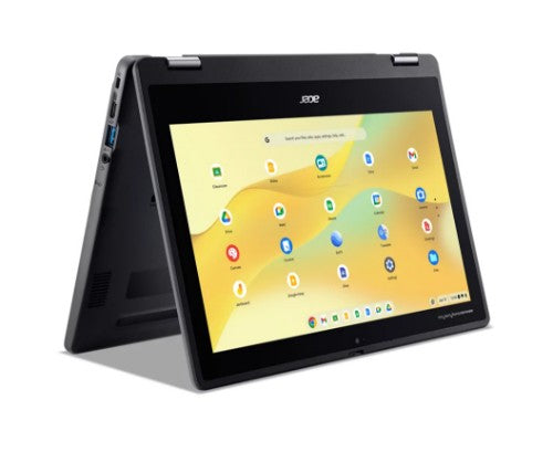 Acer Chromebook R757T-C019NA N150 11.6" Touchscreen HD 8 GB LPDDR5x-SDRAM 64 GB Flash Wi-Fi 7 (802.11be) ChromeOS Black