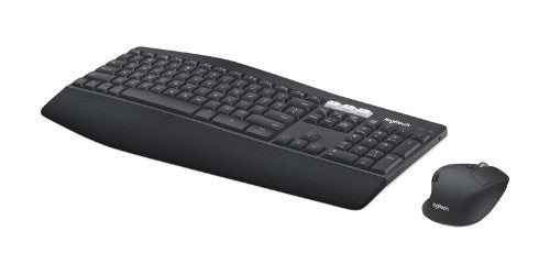 Logitech 920-008219 keyboard Mouse included Home RF Wireless + Bluetooth QWERTY English Black