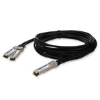 AddOn Networks MCP7H50-V001R30-AO InfiniBand/fibre optic cable 39.4" (1 m) QSFP56 2x QSFP56 Black