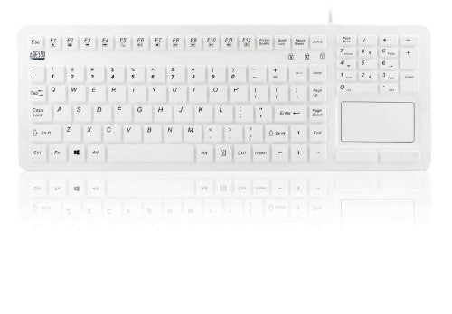 Adesso AKB-270UW keyboard Office USB QWERTY English White