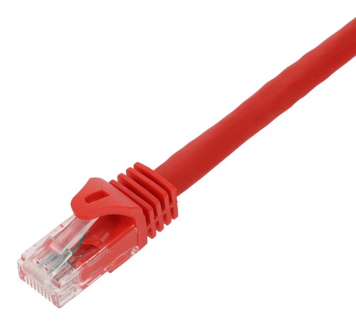 AddOn Networks ADD-1FCAT6SN-RD networking cable Red 11.8" (0.3 m) Cat6 U/UTP (UTP)
