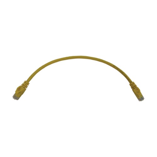 Tripp Lite N261-001-YW networking cable Yellow 11.8" (0.3 m) Cat6a U/UTP (UTP) Round