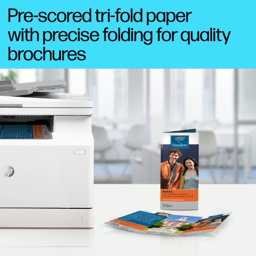 HP Enhanced Tri-Fold Business Paper Glossy 40 lb 8.5 x 11 in. (216 x 279 mm) 150 sheets