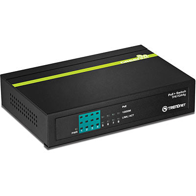 Trendnet TPE-TG44G network switch Unmanaged Power over Ethernet (PoE) Black - Buy IT Solutions
