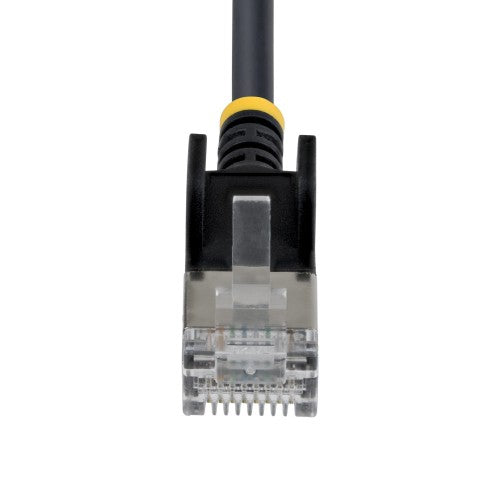 StarTech.com N6APATSTP34BKS-7FT networking cable Black 84" (2.13 m) Cat6a U/FTP (STP) Round