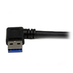 StarTech.com USB 3.0A - USB 3.0B, 1m USB cable USB 3.2 Gen 1 (3.1 Gen 1) 39.4" (1 m) USB A Micro-USB B 5 Gbit/s Black