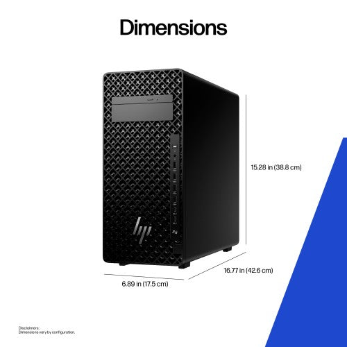 HP Z2 G1i Wolf Pro Security Edition Intel Core Ultra 5 245K 32 GB DDR5-SDRAM 1 TB SSD Windows 11 Pro Tower Workstation AI Workstation, AI PC Black